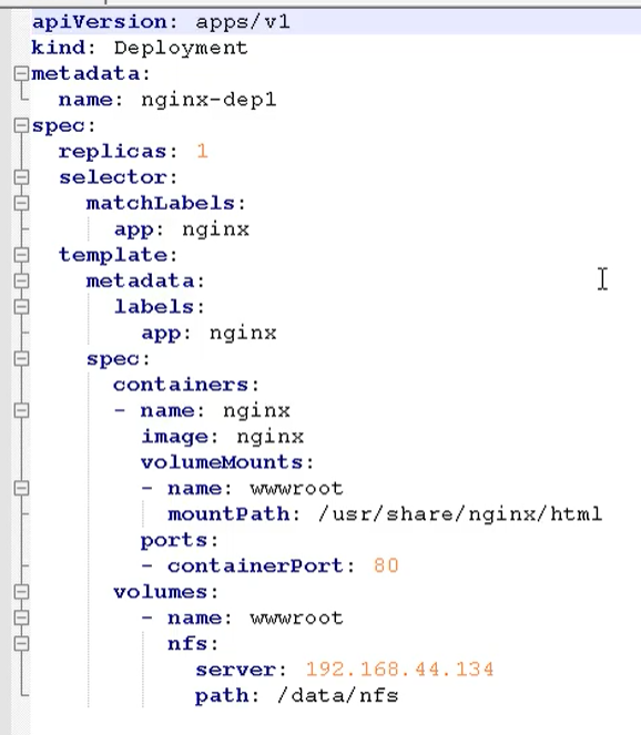 Kubernetes持久化存储